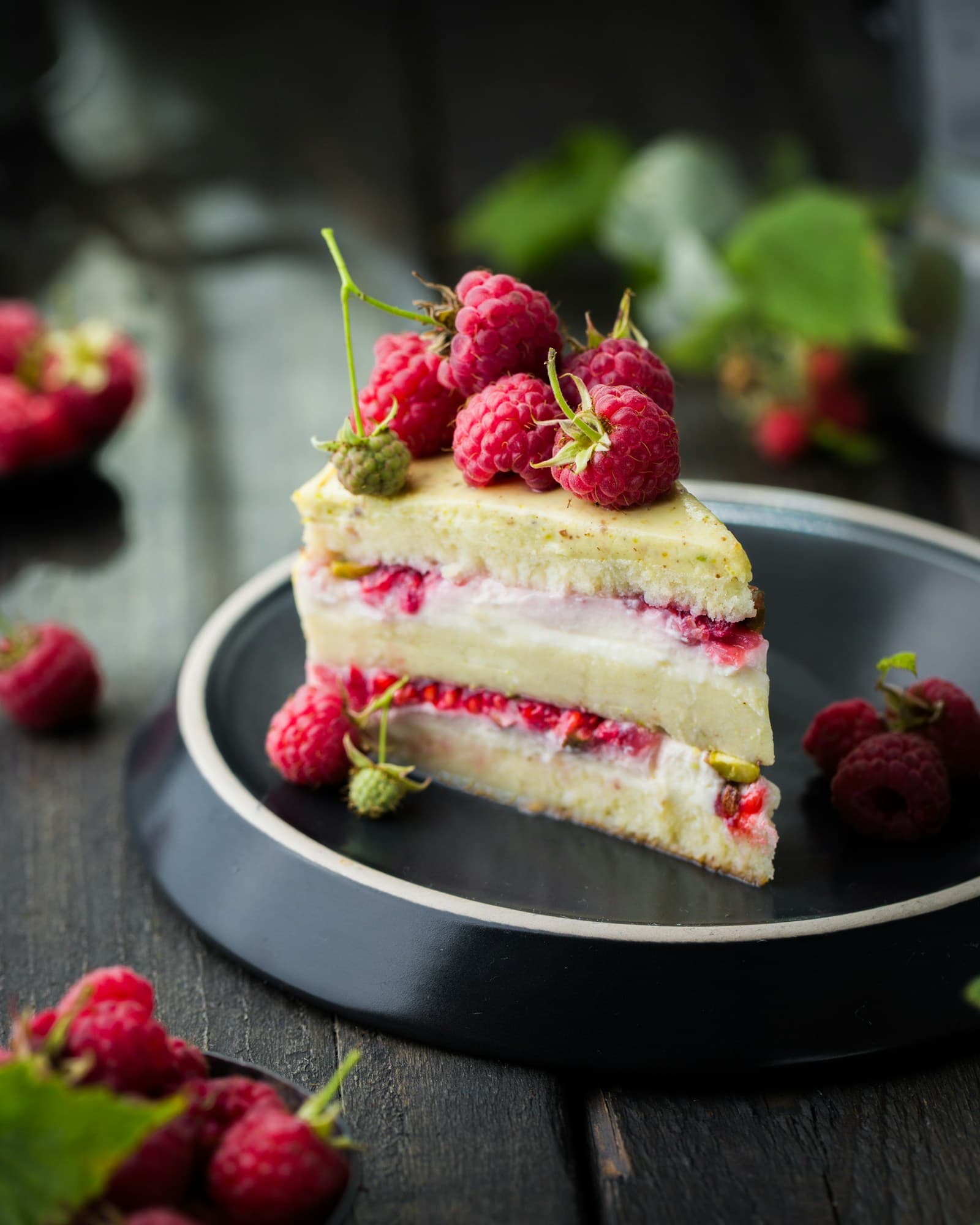 Himbeertorte aus eigener Konditorei